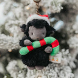 Candy Cane Kiddo Bag Charm 