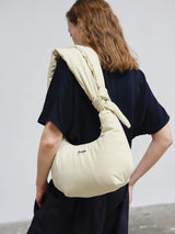 Capri Bag - Cotton Lime stripe