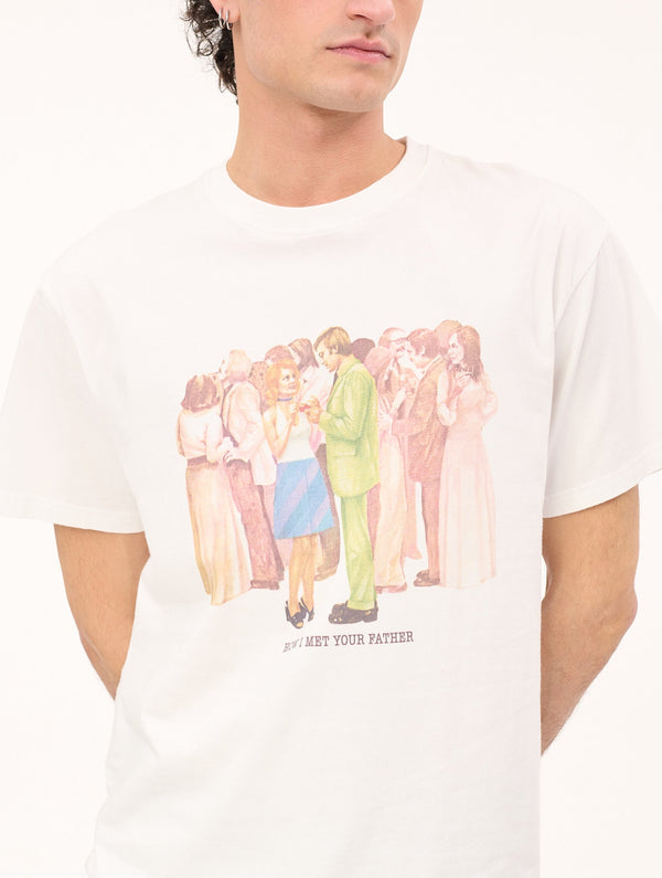 Carne Meet Cute (How I Met Your Father iii) T-shirts : White