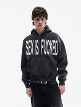 Censor Me Baby Hoodie - Off-Black