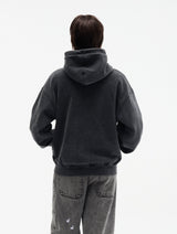 Censor Me Baby Hoodie - Off-Black
