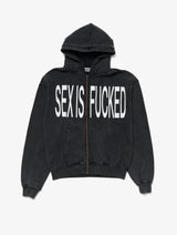 Censor Me Baby Hoodie - Off-Black