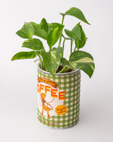 Ceramic Planter, Coffee Can