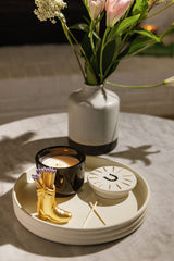 Charmed Candle With Horseshoe Lid - Tabac & Pine