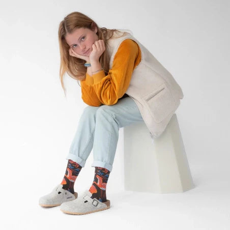 Chaussette Animaux Terre d'Ombre