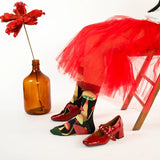 Chaussette Champignons Faux Noir