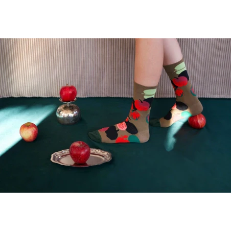 Chaussette Pomme Taupe