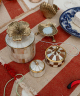Chelsey Pearly Circus Box White Brass