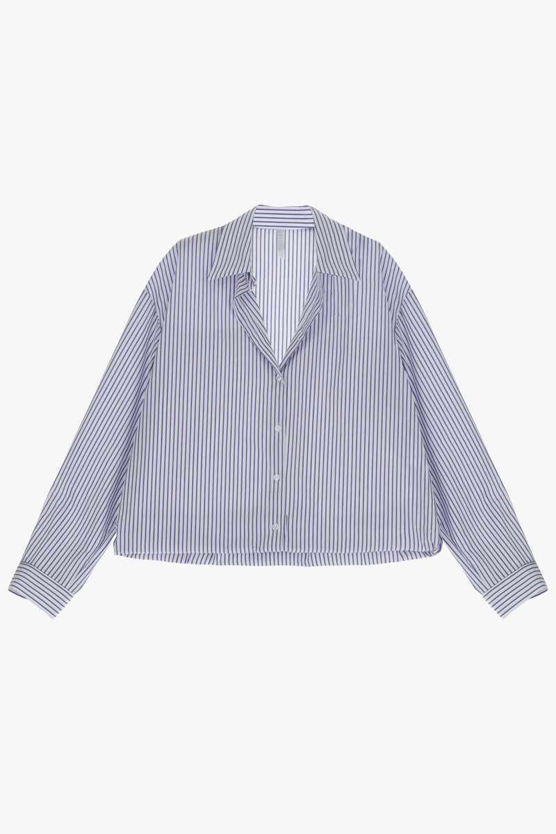 Chemise Shirt (CLQ8HER) - BIANCO/BLU