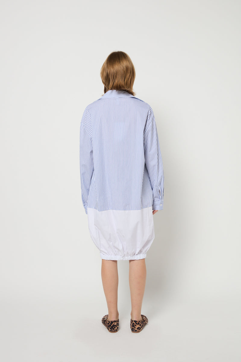 Chemise Shirt (CLQ8HER) - BIANCO/BLU