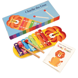 Children's xylophone with song book - Charlie the Lion 
