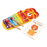 Children's xylophone with song book - Charlie the Lion 
