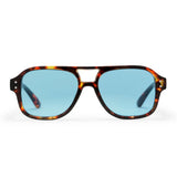 Chpo Brand Cocas-TURTLE BROWN / LIGHT BLUE