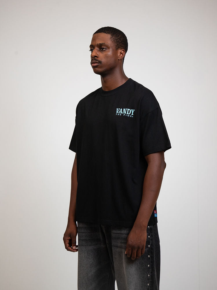 Chrome Flower T-shirt - Black