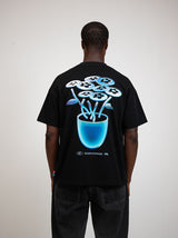 Chrome Flower T-shirt - Black