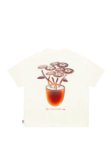Chrome Flower T-shirt - Light Grey