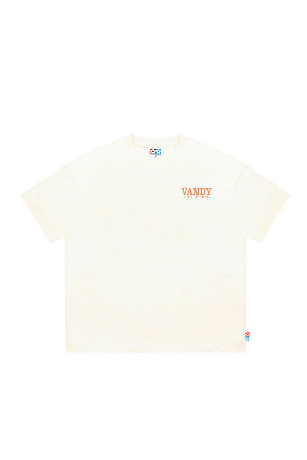Chrome Flower T-shirt - Light Grey