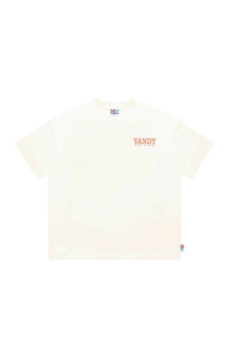 Chrome Flower T-shirt - Light Grey