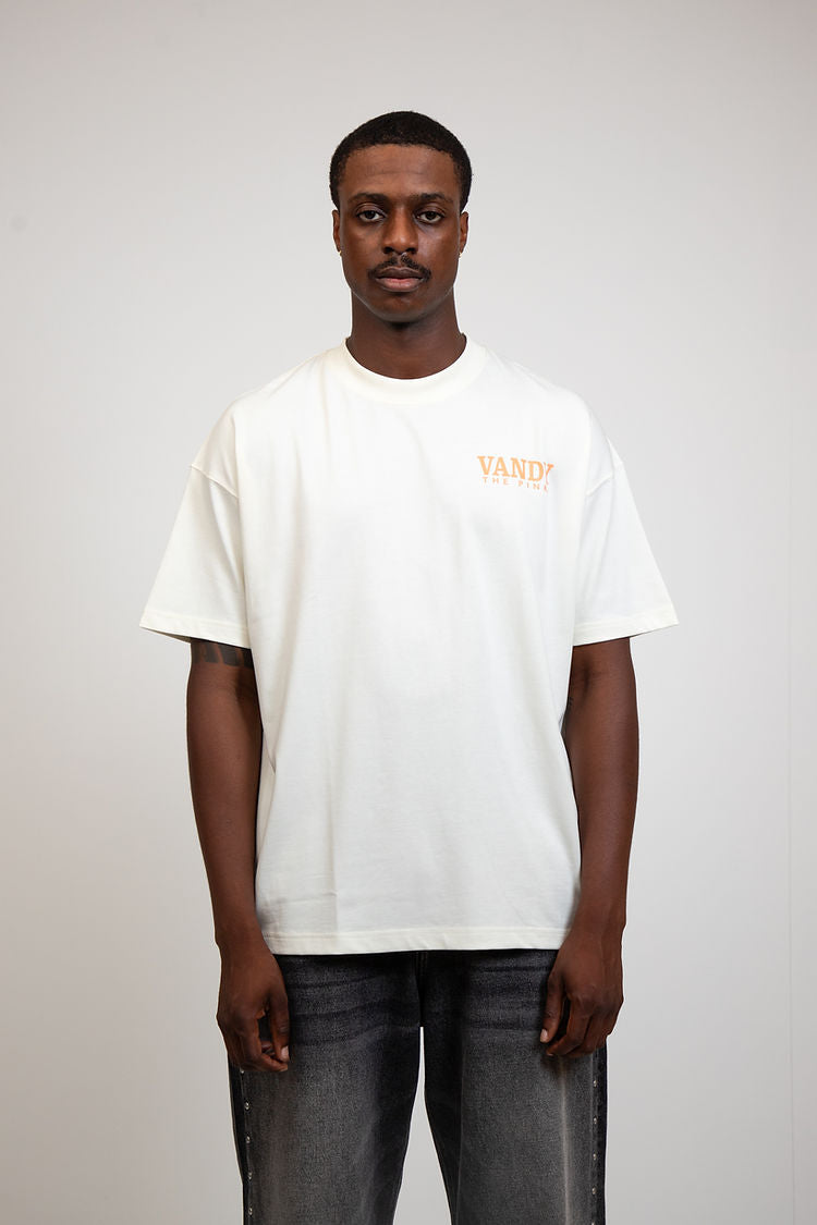 Chrome Flower T-shirt - Light Grey