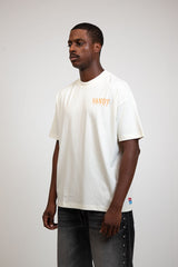 Chrome Flower T-shirt - Light Grey