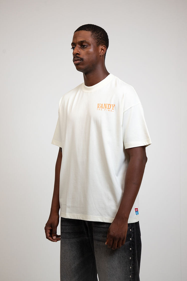 Chrome Flower T-shirt - Light Grey