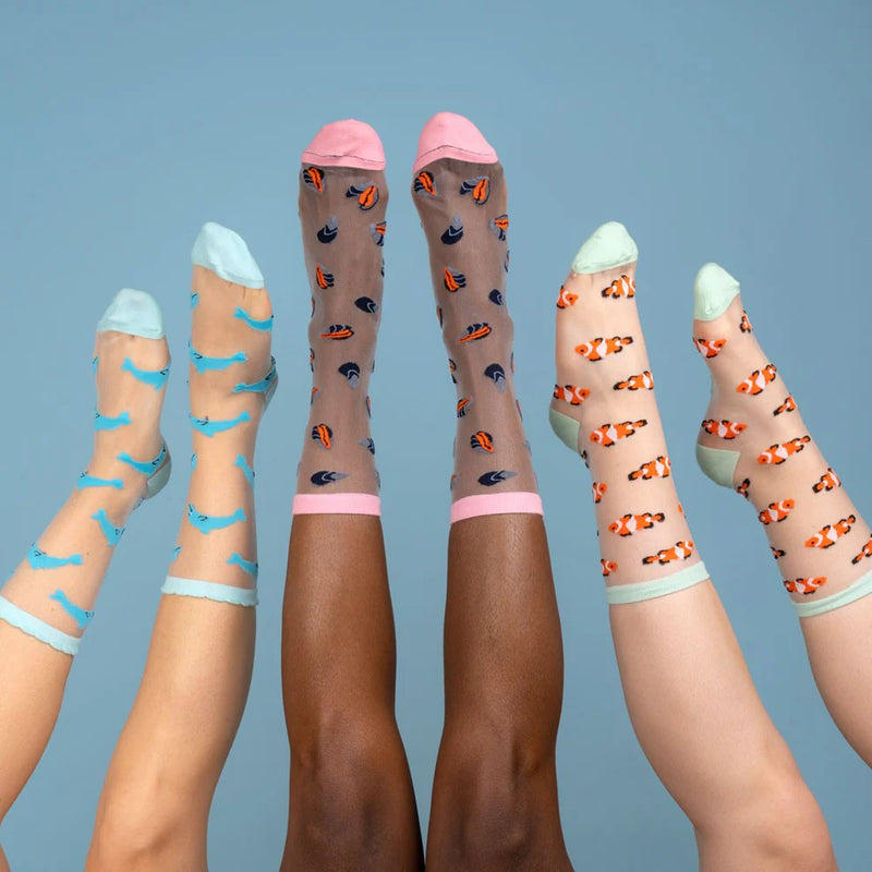 Clownfish Transparent Socks