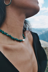 MALACHITE NECKLACE