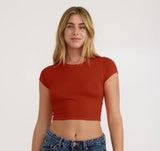 Core Baby Tee - Rust
