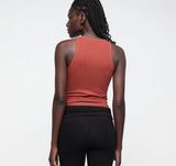 Core Cut-Out Tank - Rust
