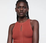 Core Cut-Out Tank - Rust