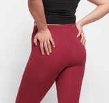 Core Flare Pants - Hibiscus Kiss