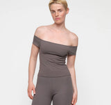 Core Off-Shoulder Top - Pavement