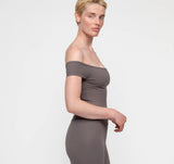 Core Off-Shoulder Top - Pavement