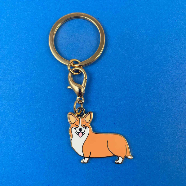 Corgi key ring