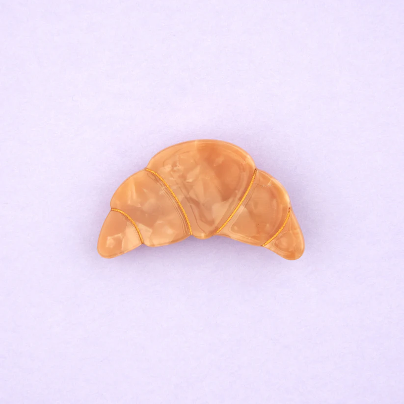 Croissant hair clip