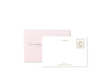 OOH DEER Floral Envelope 3D Layer Greeting Card