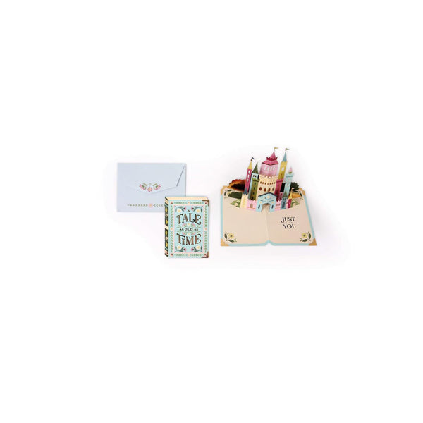 OOH DEER Fairy Tale 3D Layer Greeting Card