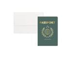 OOH DEER Passport 3D Layer Greeting Card