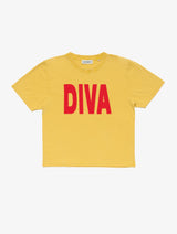 DIVA T-shirt - Yellow
