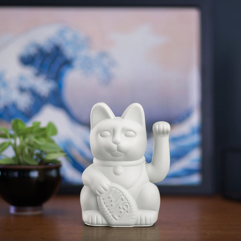 DONKEY Lucky Cat White
