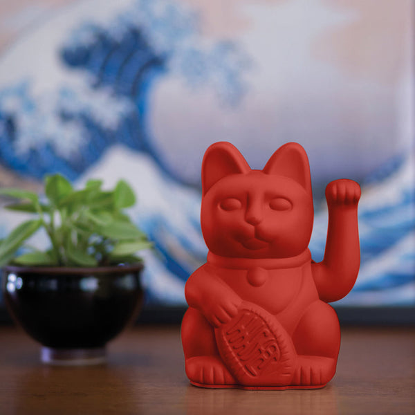 DONKEY Lucky Cat Red