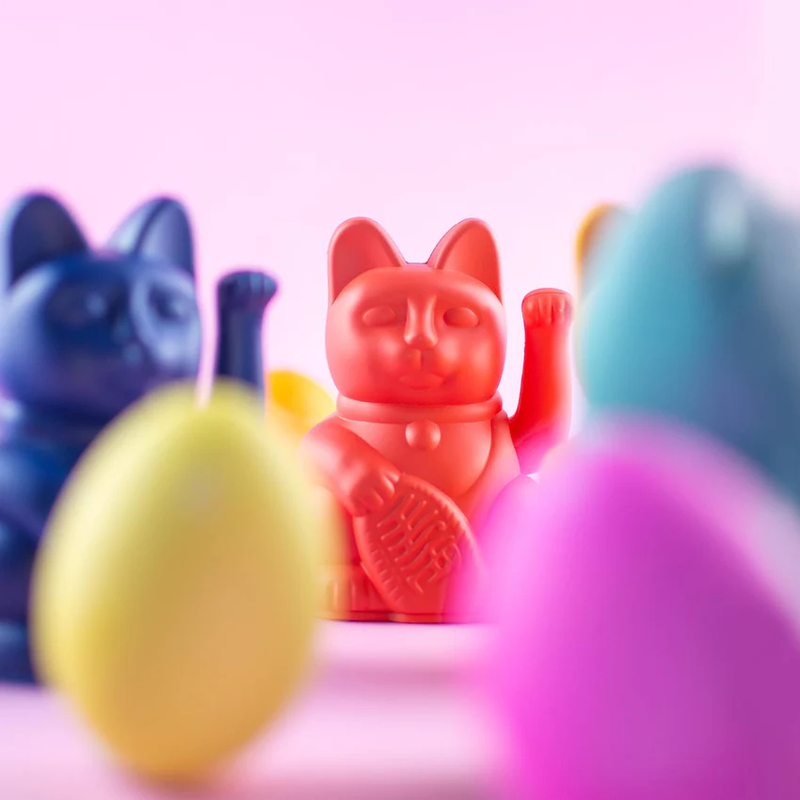 DONKEY Lucky Cat Mini Red