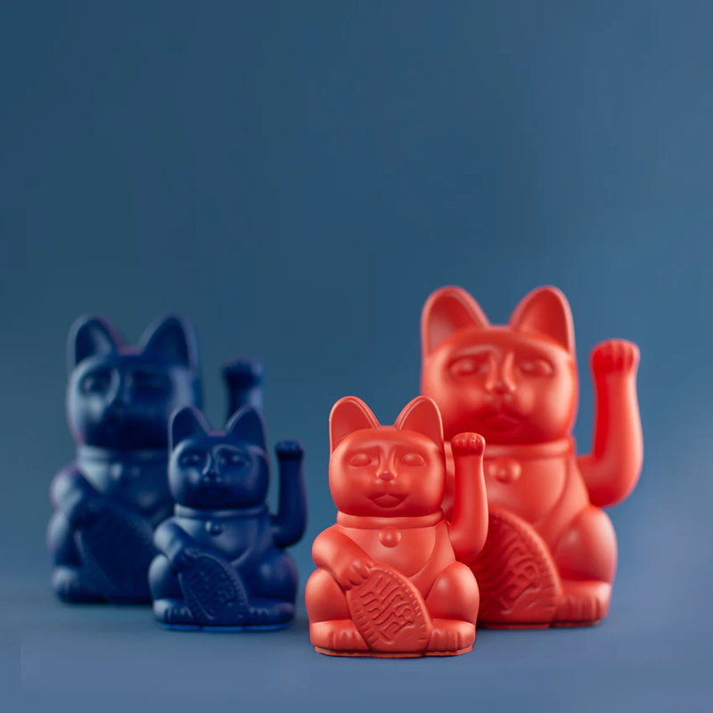 DONKEY Lucky Cat Mini Red