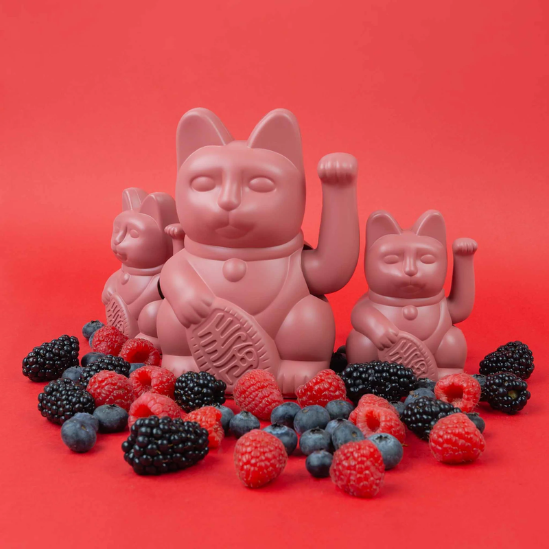 DONKEY Lucky Cat Mini Berry Red