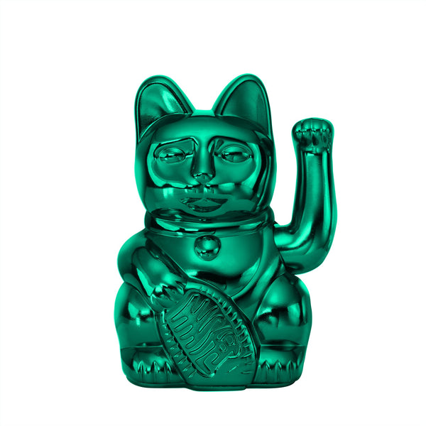 DONKEY Lucky Cat Cosmic Shiny Teal