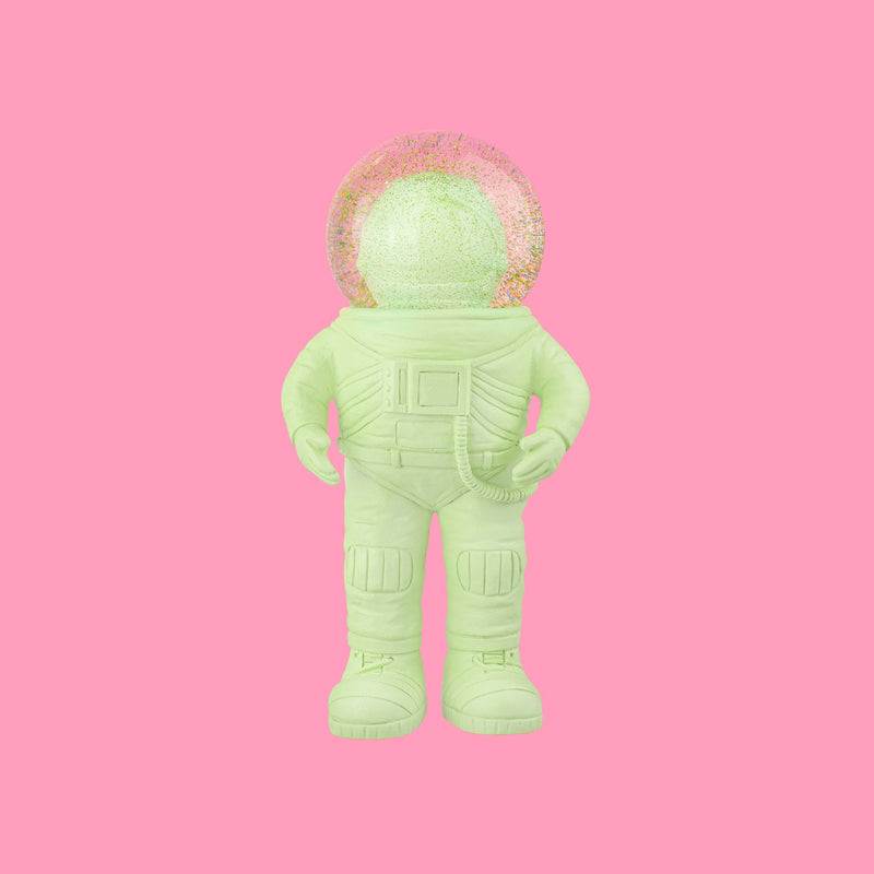 DONKEY The Astronauts Snowglobe Medium Green