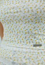 DOUBLE LAYER BUTTERCUP MESH VEST - BUTTER