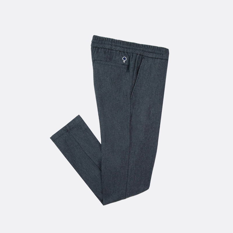 DREUILLE PANTS WOOL - NAVY