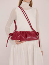 DUMPLING BAG - CHERRY RED