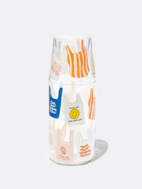DOIY Corner Shop Jar and Glass